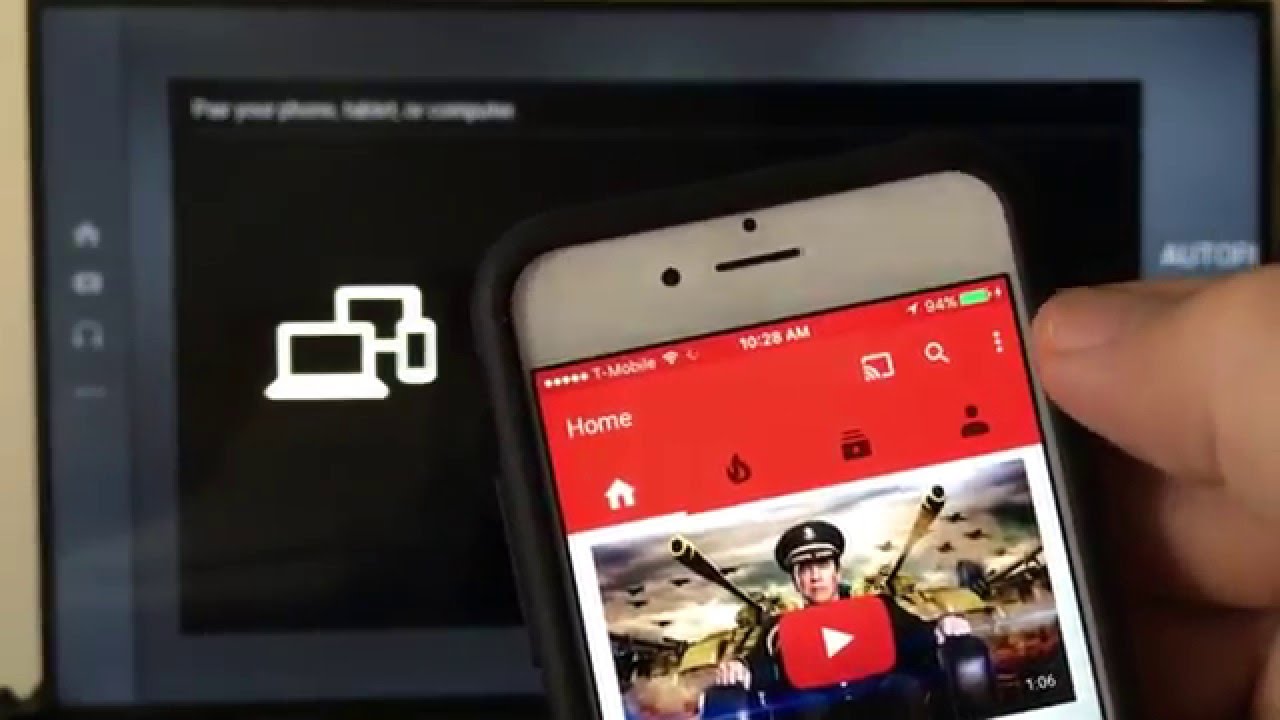 How To Chromecast Youtube From IPhone