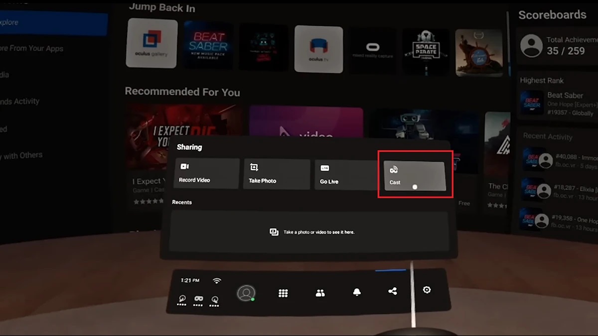 Oculus quest 2 best sale chromecast