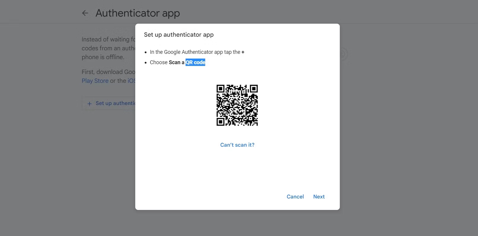 How to Use Google Authenticator QR Code without Old Phone