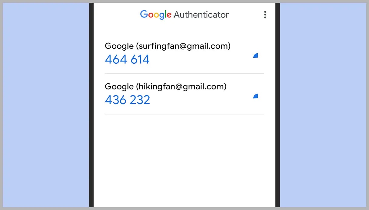The Secret Key For Google Authenticator