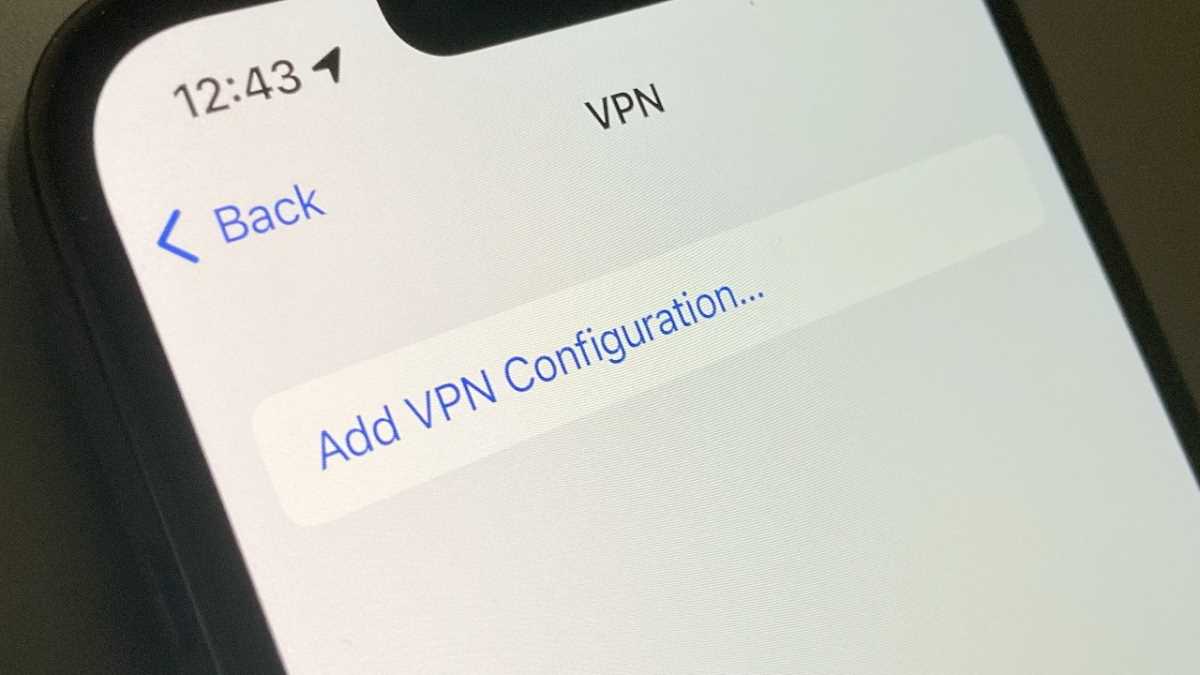 What Is VPN On IPhone