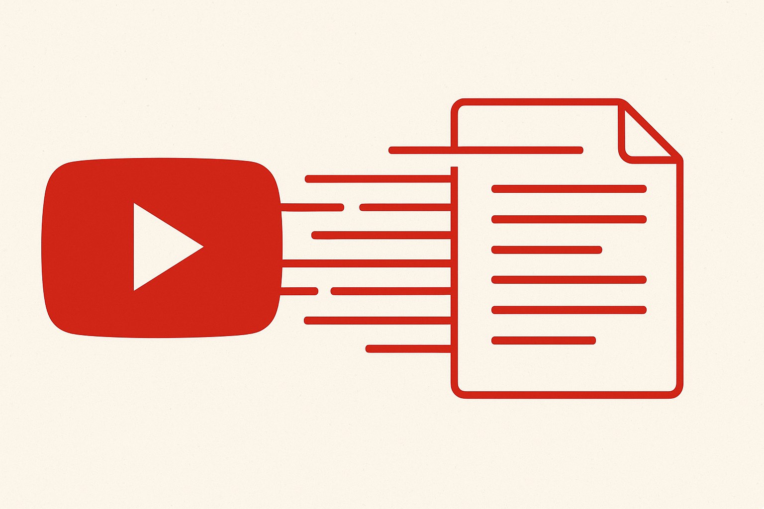 Steps to Export YouTube Transcripts into Text Files