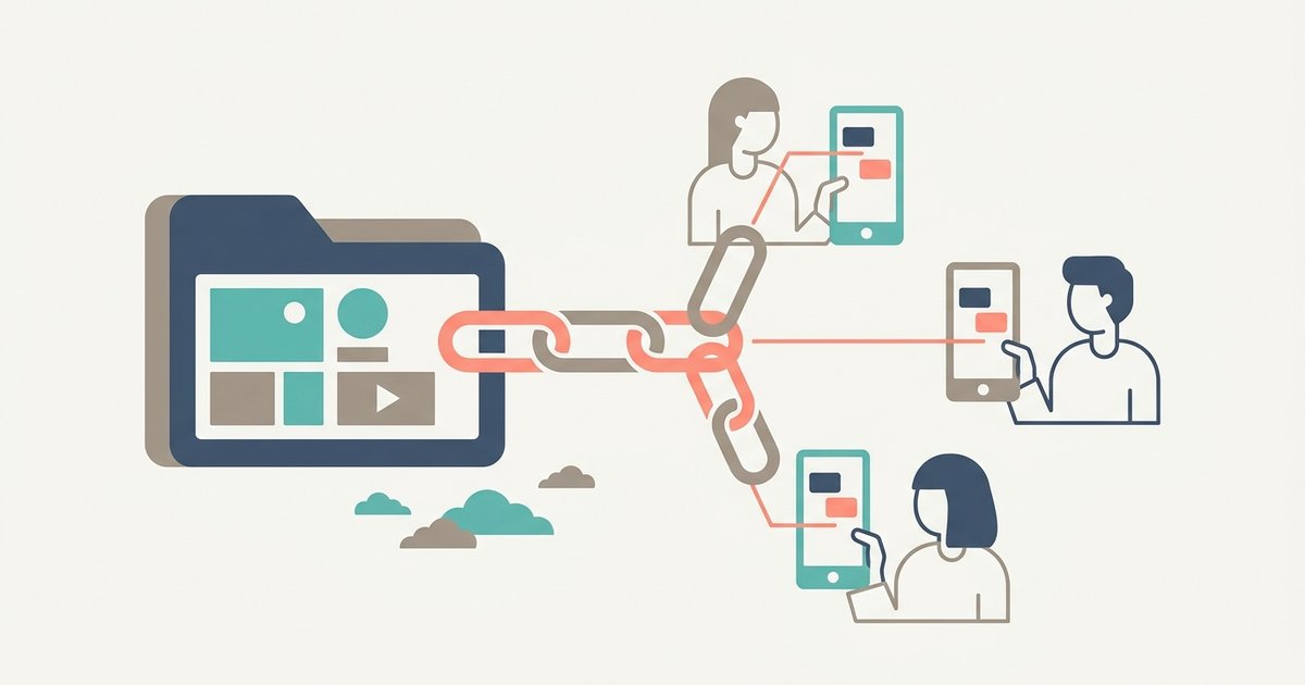 How To Share Large Files With Friends Without an App