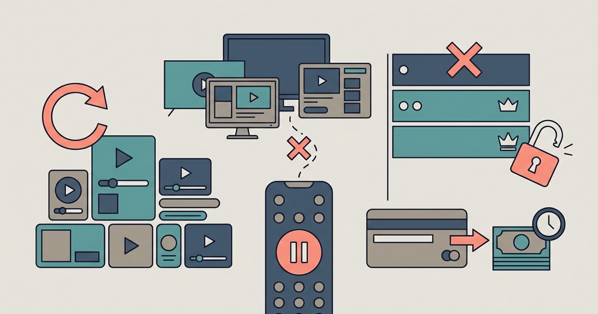 How To Stop Paying for a Service You Stopped Watching